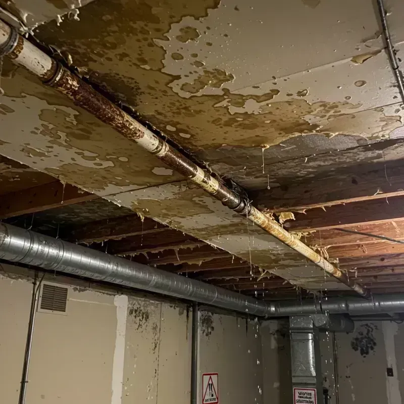 Ceiling Water Damage Repair in Silvis, IL